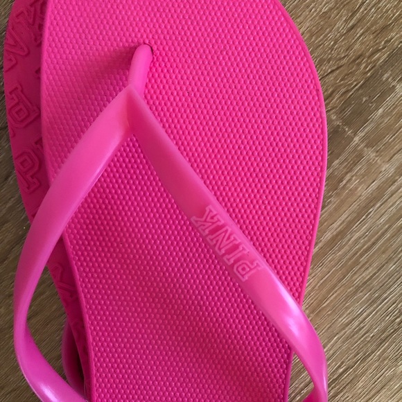 Victoria’s Secret Hot Pink Sandals - Picture 1 of 3